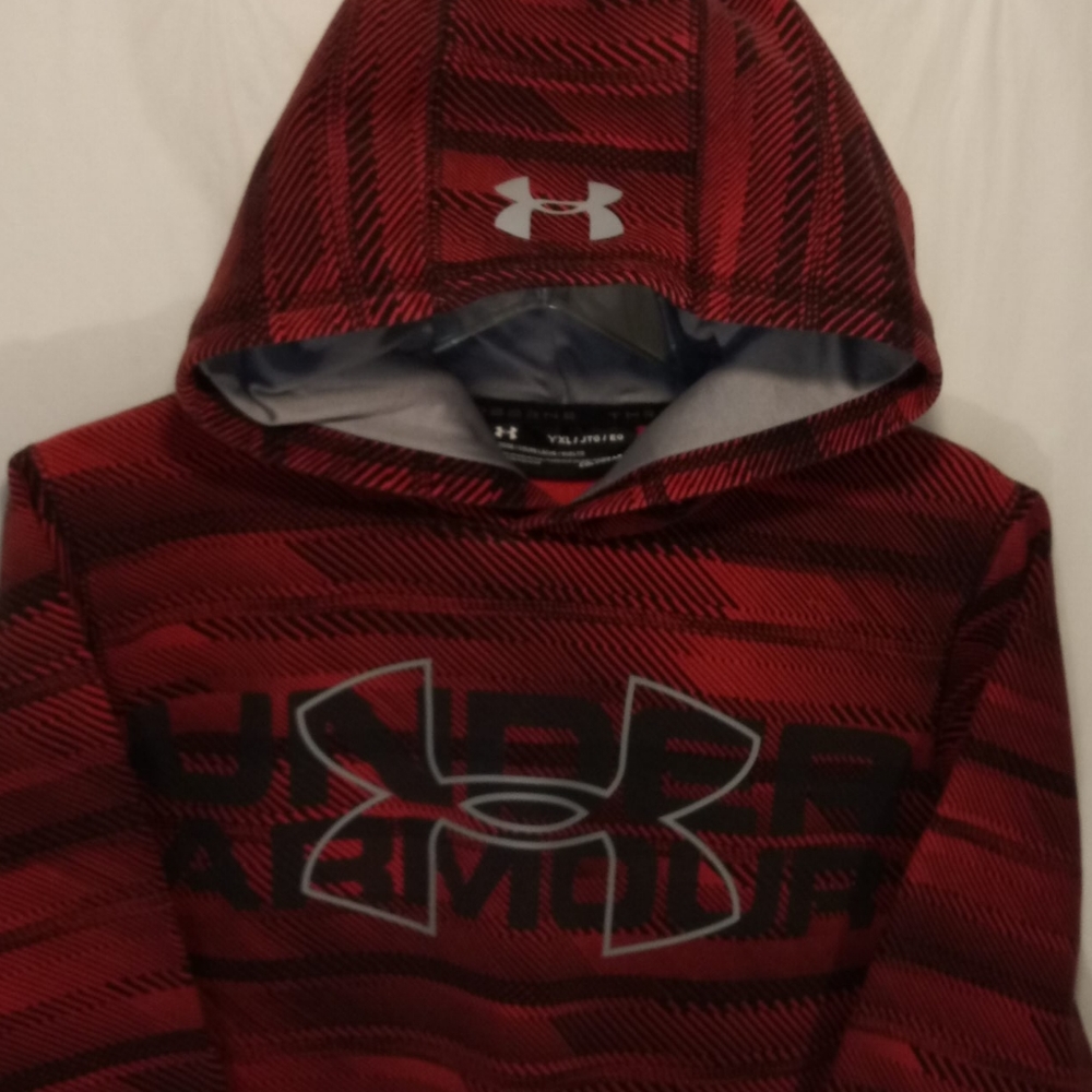 UNDER ARMOUR YOUTH HOODIE SWEATSHIRT - Picture 1 of 6